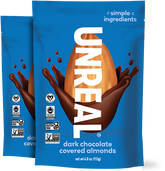 Dark chocolate covered almonds - 2 standard bags