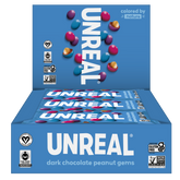 Dark chocolate peanut gems - grab & go box