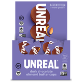Dark chocolate almond butter cups - grab & go box