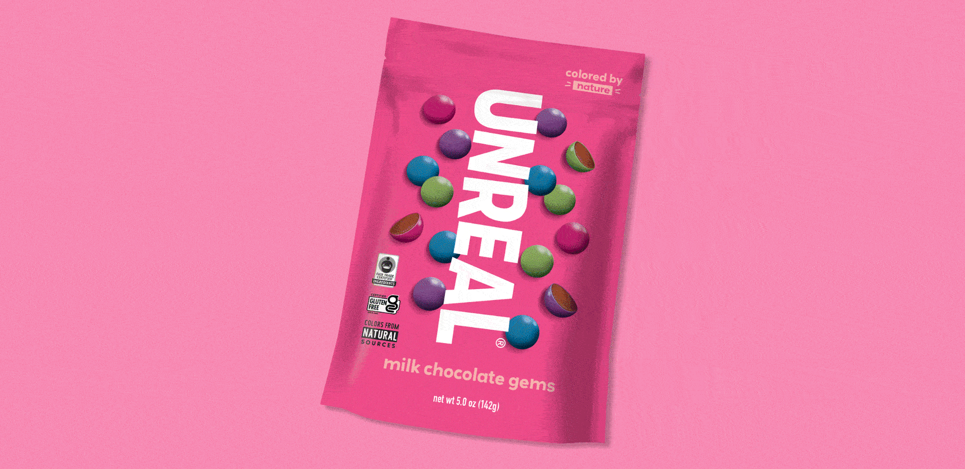 Milk chocolate gems - family size bag