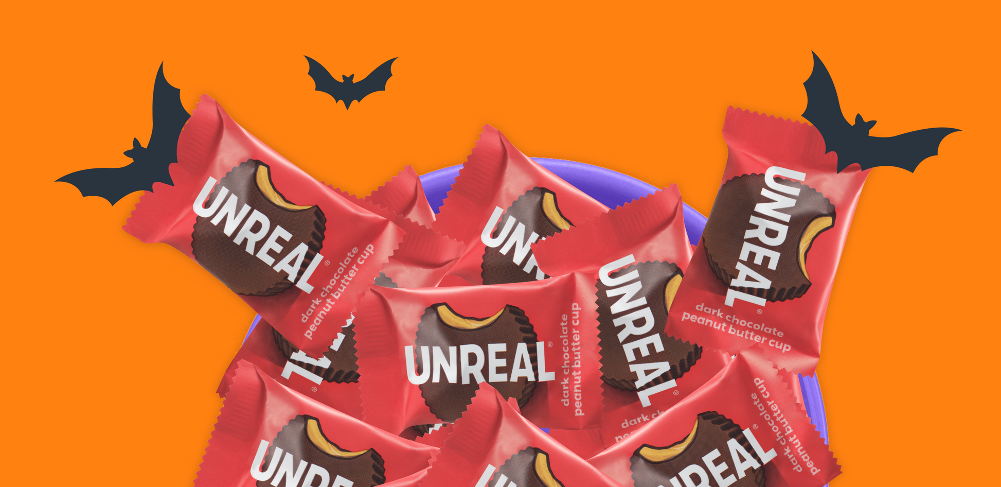 Halloween Dark Chocolate Peanut Butter Cups