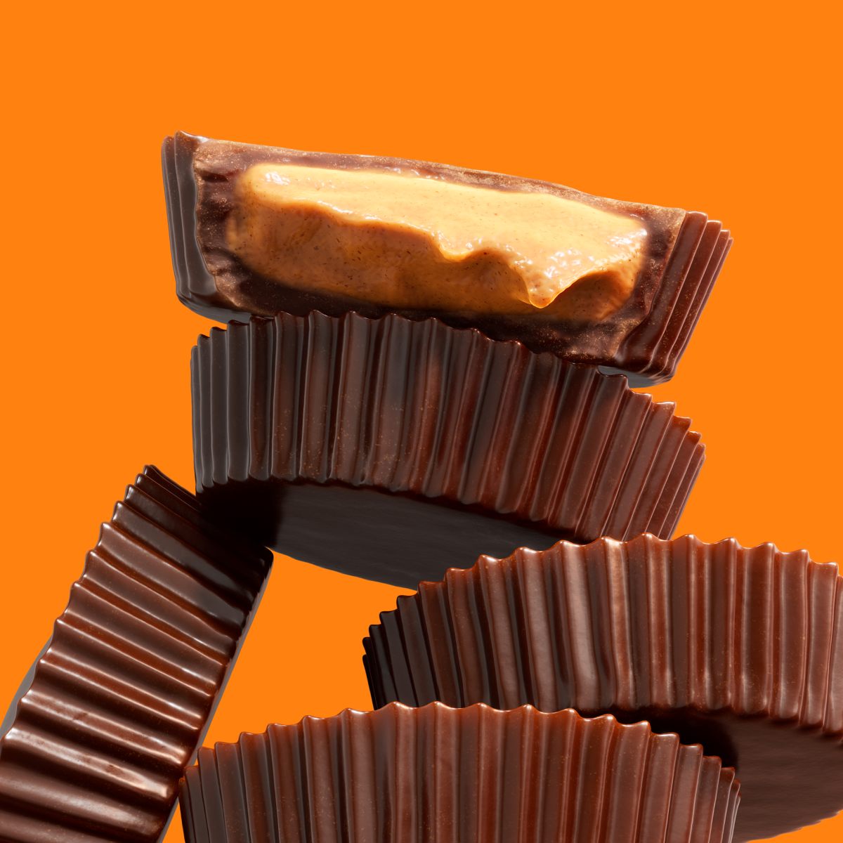 Halloween Dark Chocolate Peanut Butter Cups