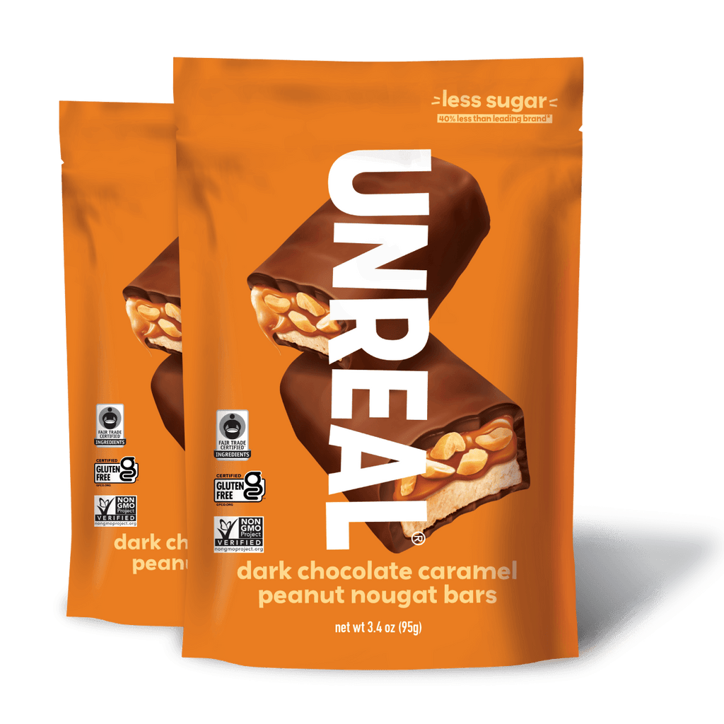 UNREAL® | caramel nougat bar - 2 standard bags