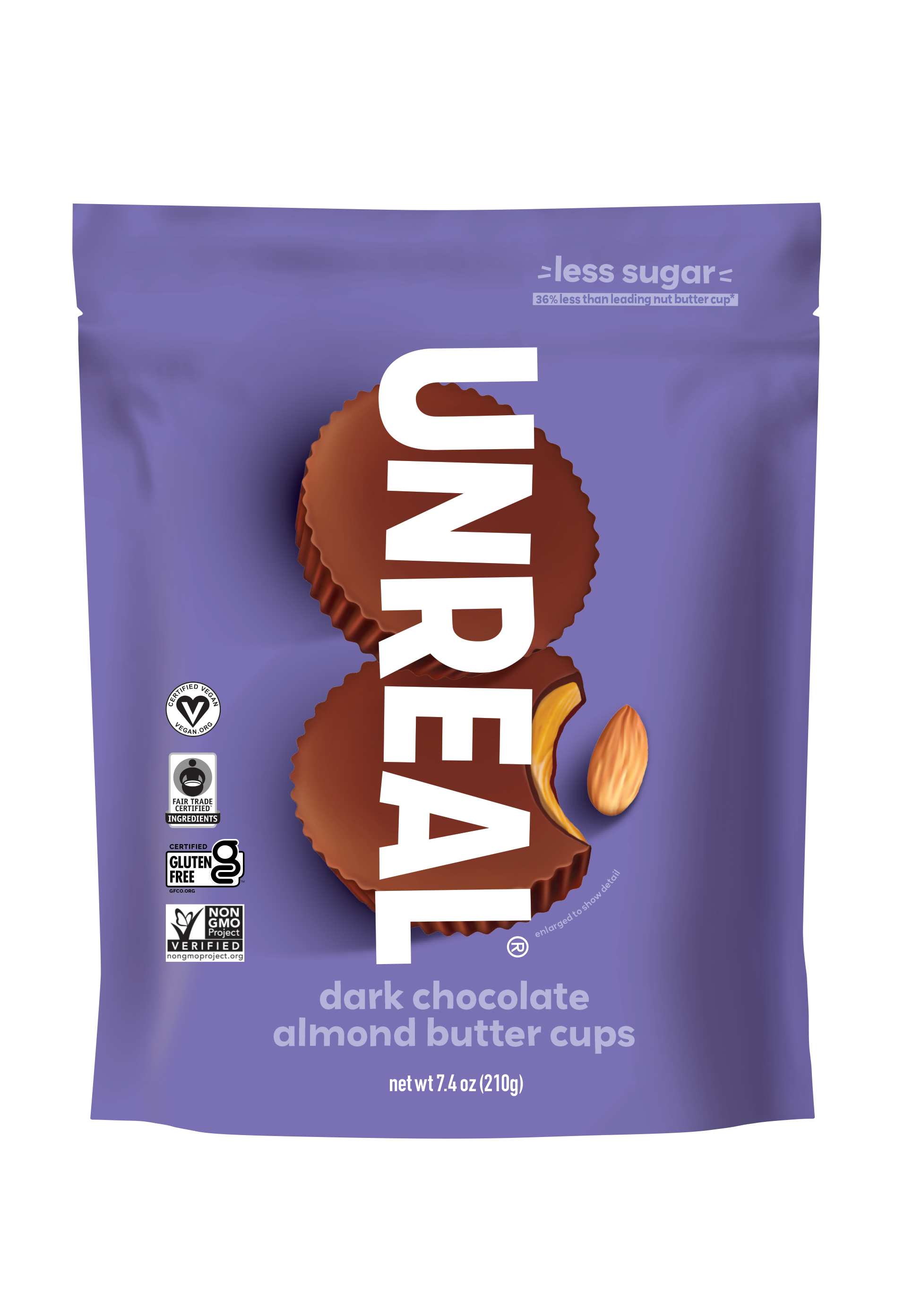 Dark chocolate almond butter cups value bags
