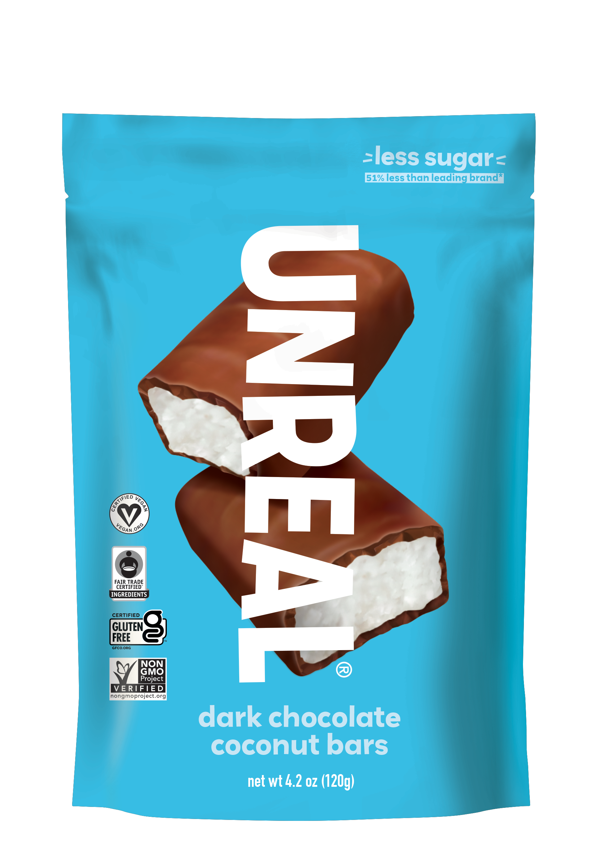 Dark chocolate coconut bars - everyday 8 bars