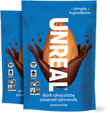 Dark chocolate covered almonds - 2 standard bags