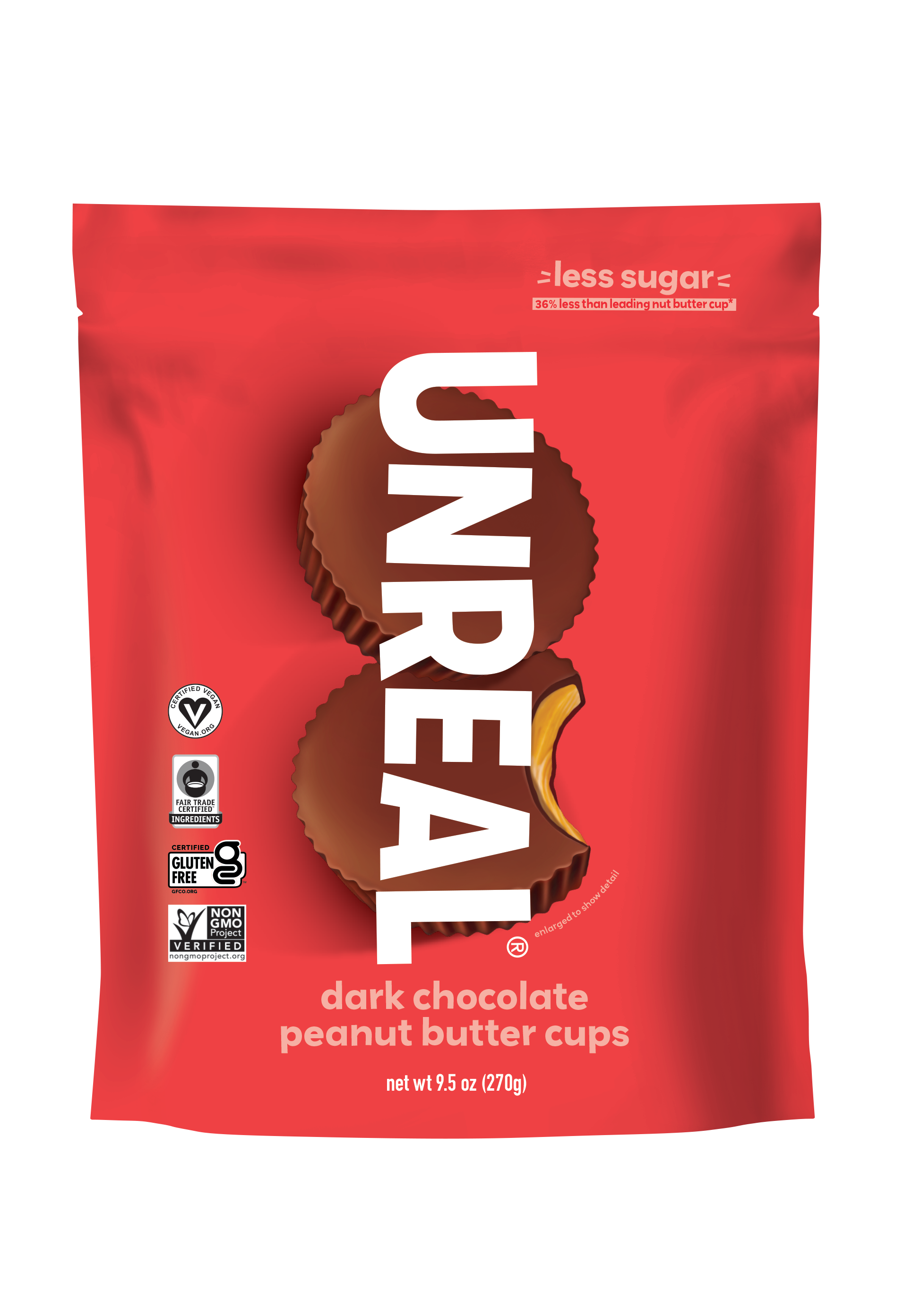 Dark chocolate peanut butter cups - value bags