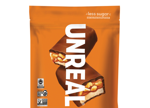 caramel peanut nougat bars - value size bags