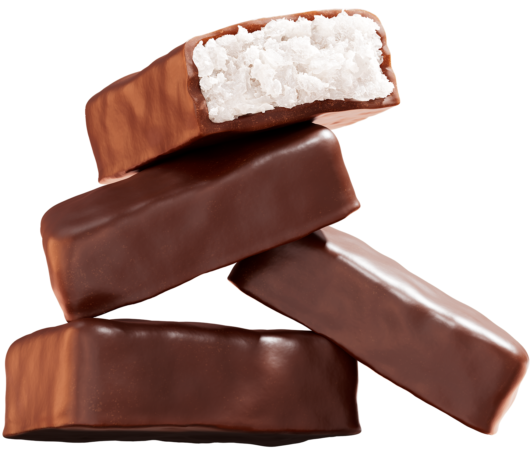 Dark chocolate coconut bars - value bags - UNREAL