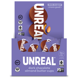 Dark chocolate almond butter cups - grab & go box