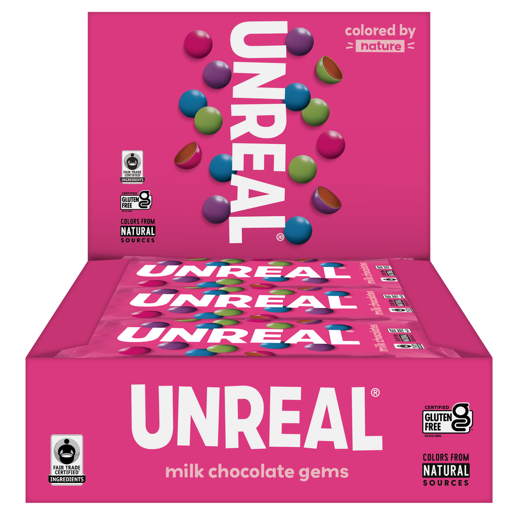 milk chocolate gems - grab & go box