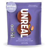 Dark chocolate almond butter cups - value bag