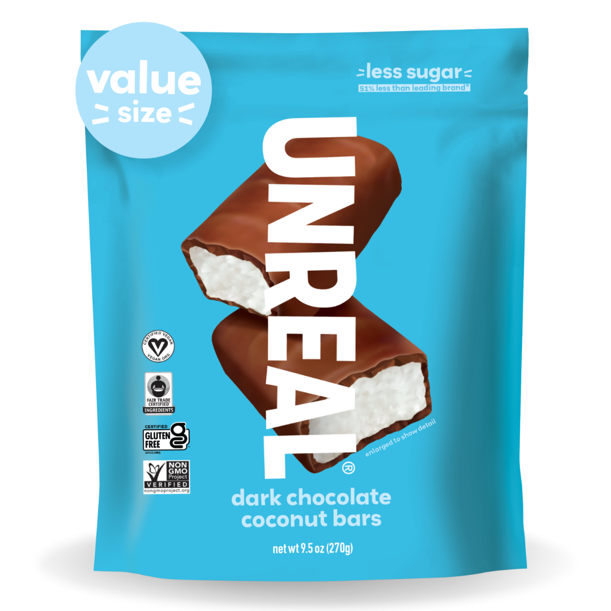 coconut bars - value bag