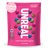 Milk chocolate gems - value bag