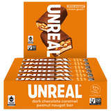 Dark chocolate caramel peanut nougat bar - grab & go box XL bars